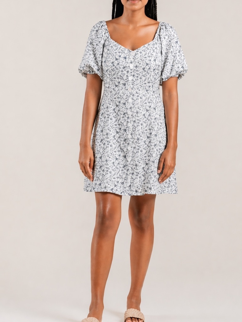 Rylee + Cru Women’s Bardot Floral Dress Large